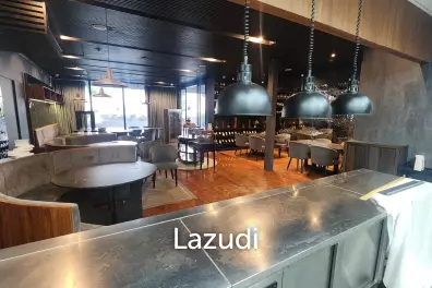 214sqm Award-Winning Restaurant on Sukhumvit 20 Hotel Rooftop -  Very Affordable Fully Equipped and Ready to Operate