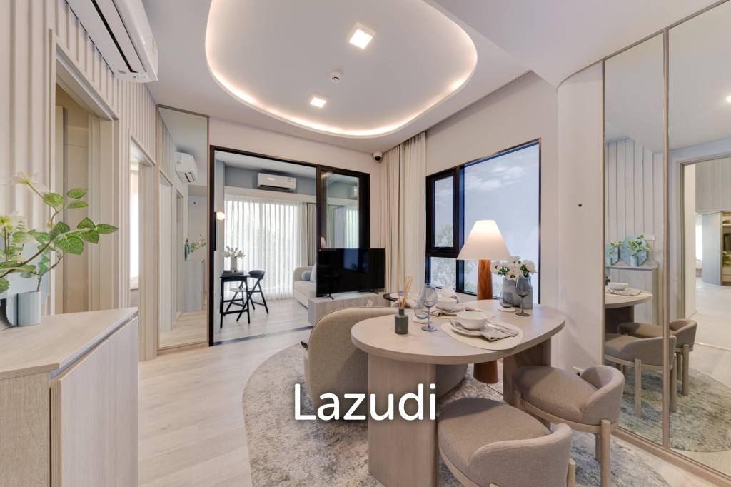 1 bed plus 1 bath condo 36.50 sqm. at Cobe Ratchada Rama 9 for sale