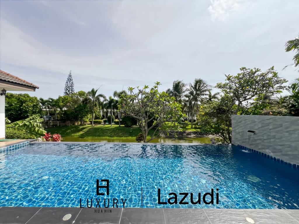 วิลล่าริมคลองพร้อมสระว่ายน้ำในโครงการหัวหินลากูน่า