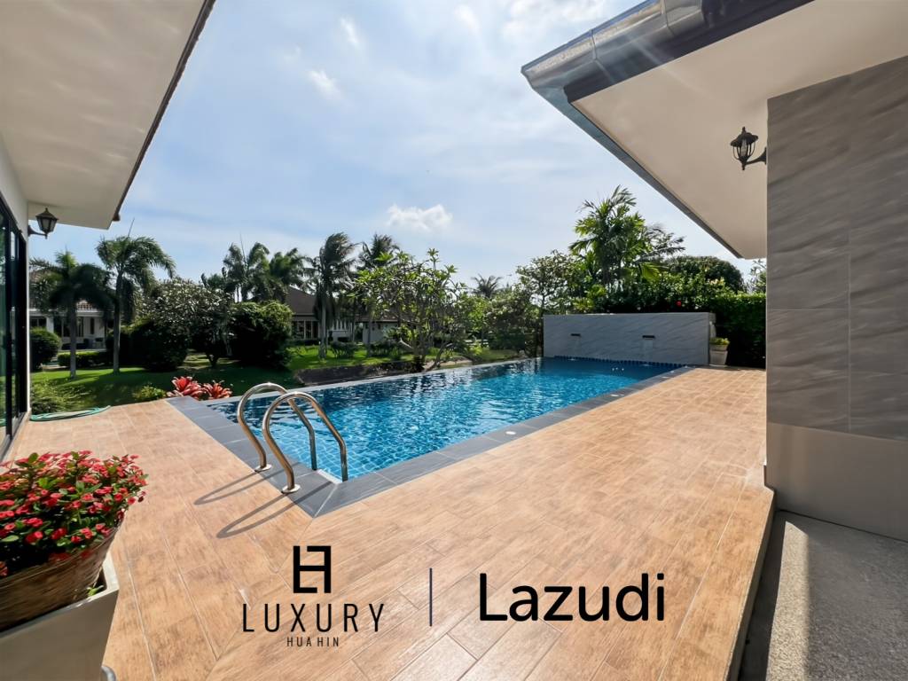 วิลล่าริมคลองพร้อมสระว่ายน้ำในโครงการหัวหินลากูน่า
