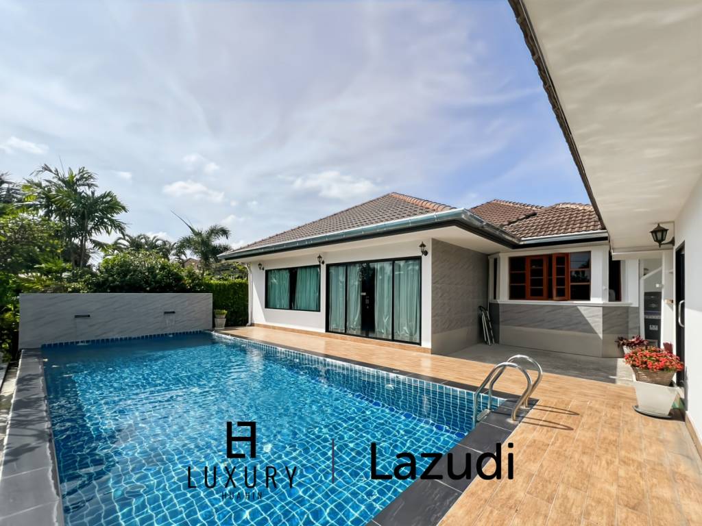 วิลล่าริมคลองพร้อมสระว่ายน้ำในโครงการหัวหินลากูน่า