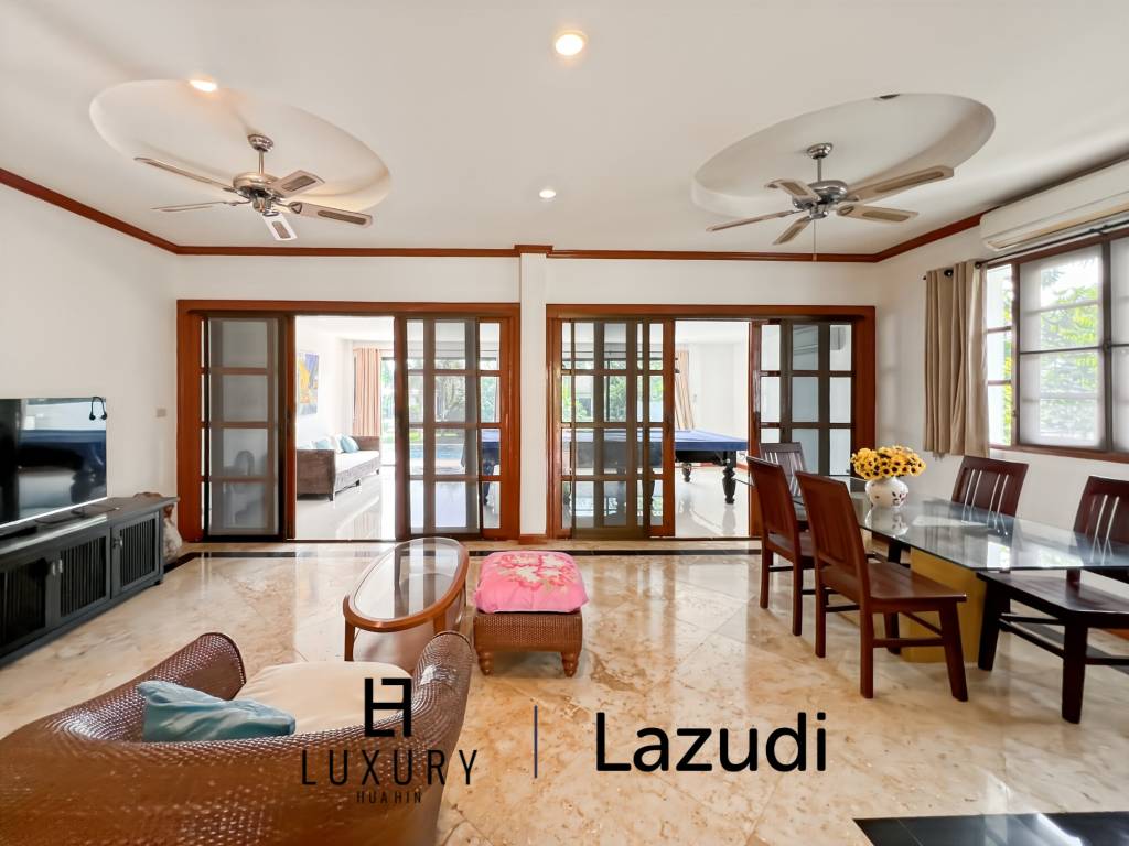 วิลล่าริมคลองพร้อมสระว่ายน้ำในโครงการหัวหินลากูน่า