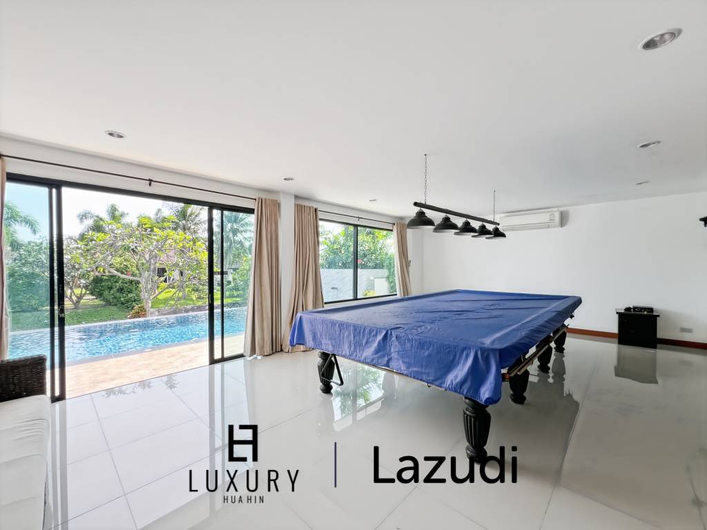 วิลล่าริมคลองพร้อมสระว่ายน้ำในโครงการหัวหินลากูน่า