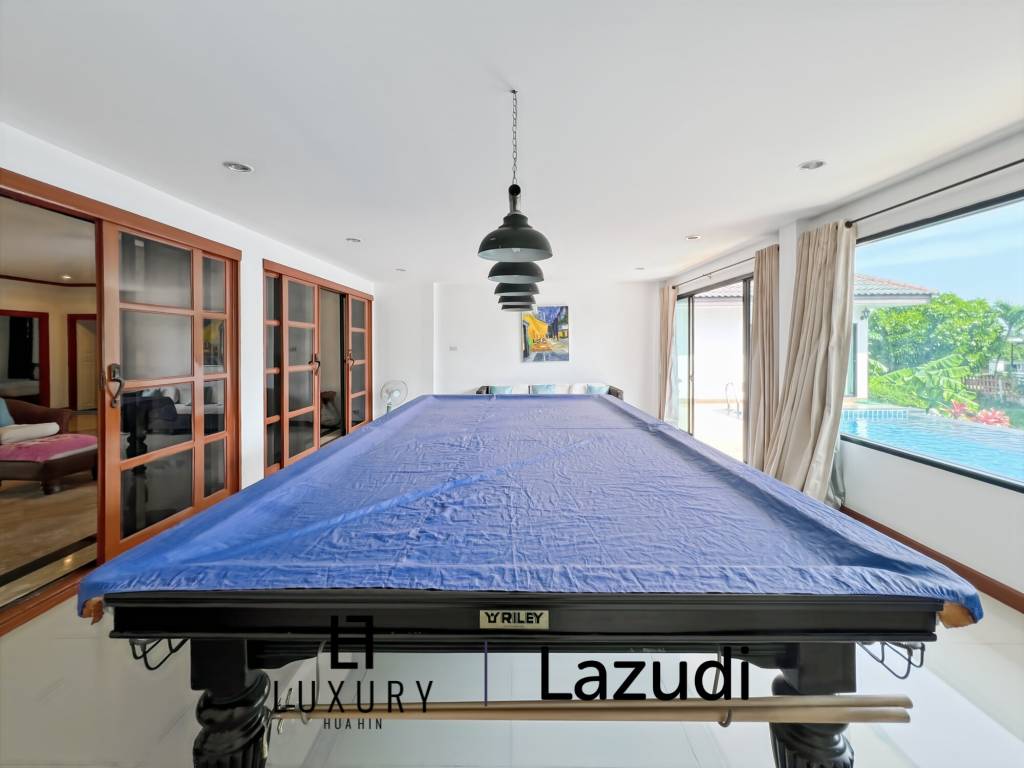 วิลล่าริมคลองพร้อมสระว่ายน้ำในโครงการหัวหินลากูน่า