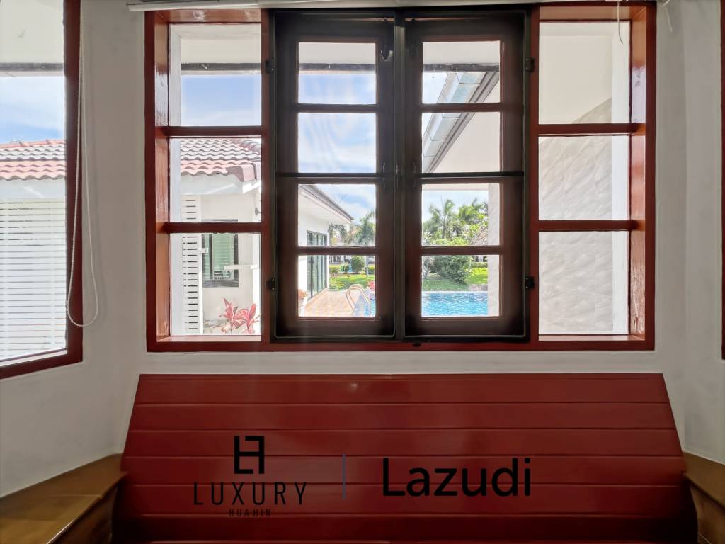 วิลล่าริมคลองพร้อมสระว่ายน้ำในโครงการหัวหินลากูน่า