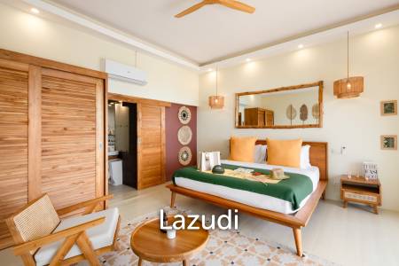 Panoramic Ocean View Bali Style Villa in Lamai - 600 meter to The Beach