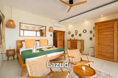 Panoramic Ocean View Bali Style Villa in Lamai - 600 meter to The Beach