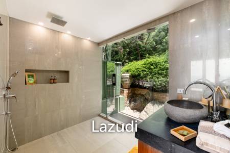 Panoramic Ocean View Bali Style Villa in Lamai - 600 meter to The Beach