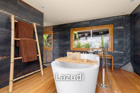 Panoramic Ocean View Bali Style Villa in Lamai - 600 meter to The Beach