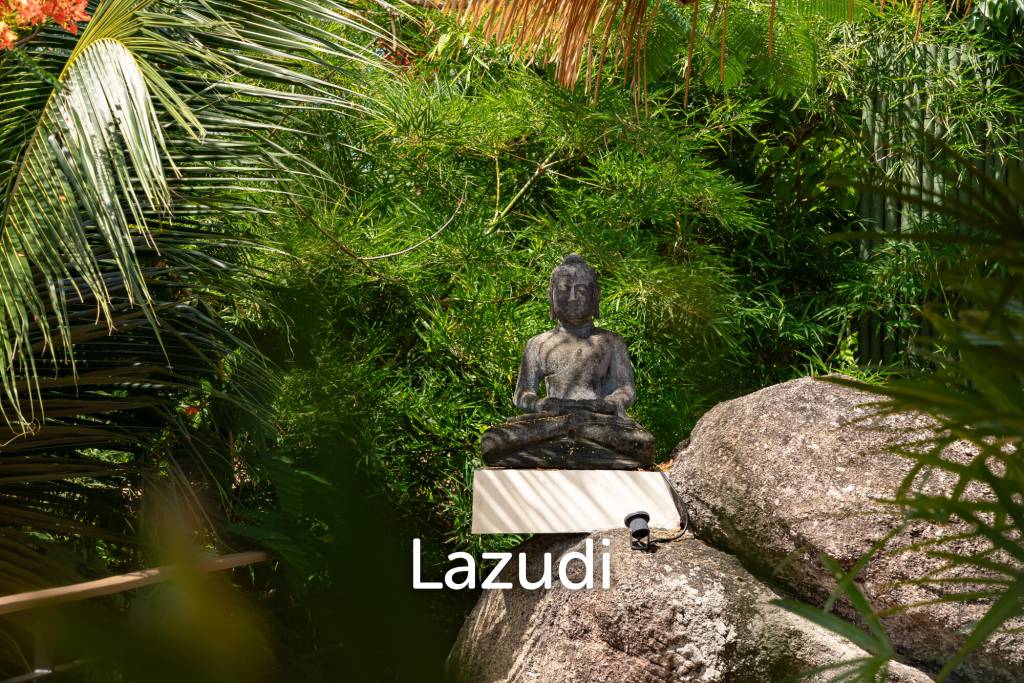 Panoramic Ocean View Bali Style Villa in Lamai - 600 meter to The Beach