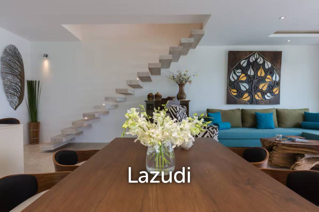 Luxury 4-Bedroom Sea View Villa in Exclusive Plai Laem – Koh Samui
