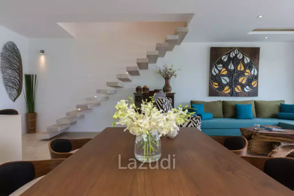 Luxury 4-Bedroom Sea View Villa in Exclusive Plai Laem – Koh Samui