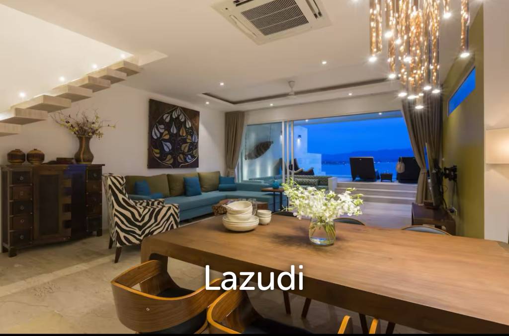 Luxury 4-Bedroom Sea View Villa in Exclusive Plai Laem – Koh Samui
