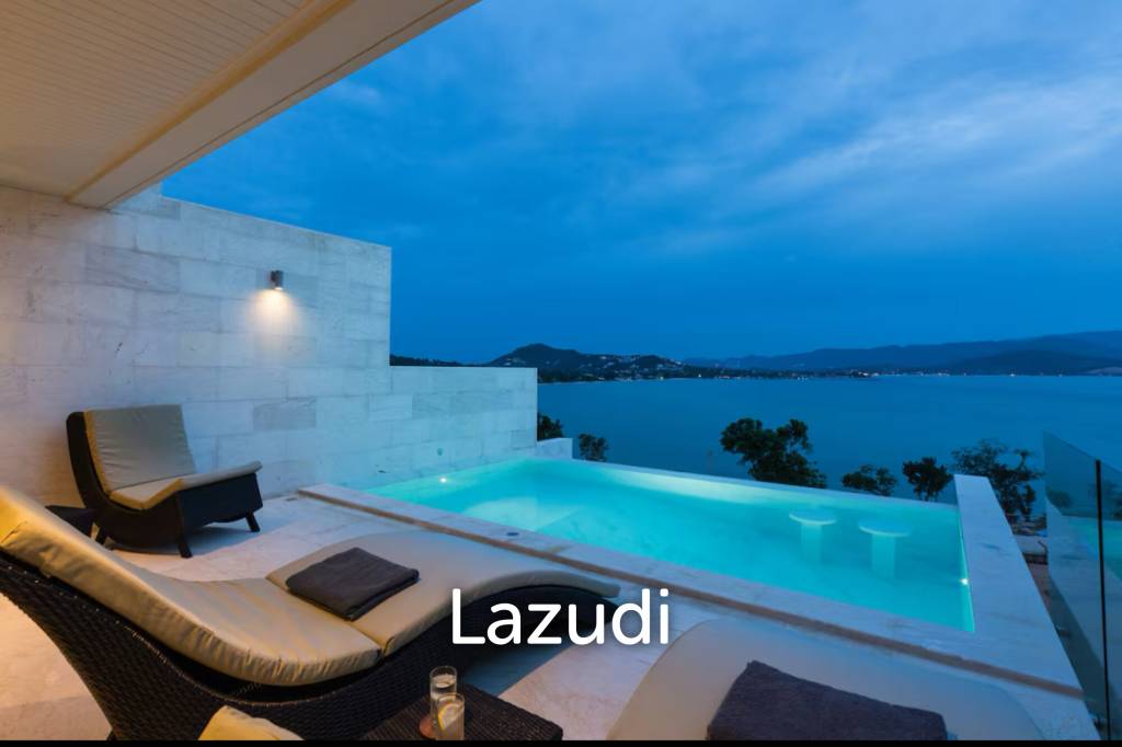 Luxury 4-Bedroom Sea View Villa in Exclusive Plai Laem – Koh Samui