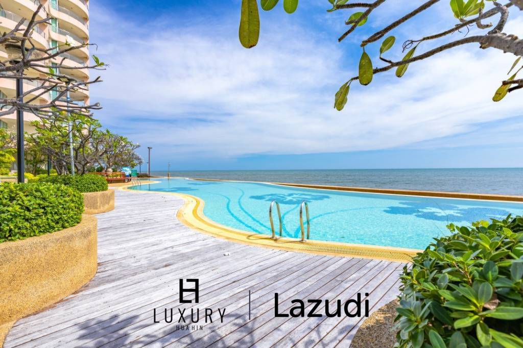 Absolute Beachfront Condo 2-Bedroom in Cha Am Long Beach