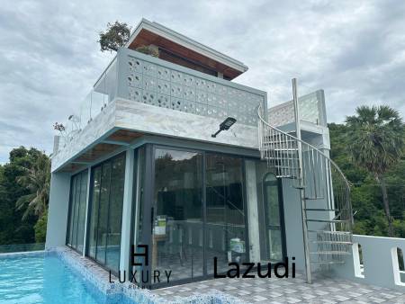 Khao Tao Luxury Pool Villa 4 Bedroom – Steps from the Beach