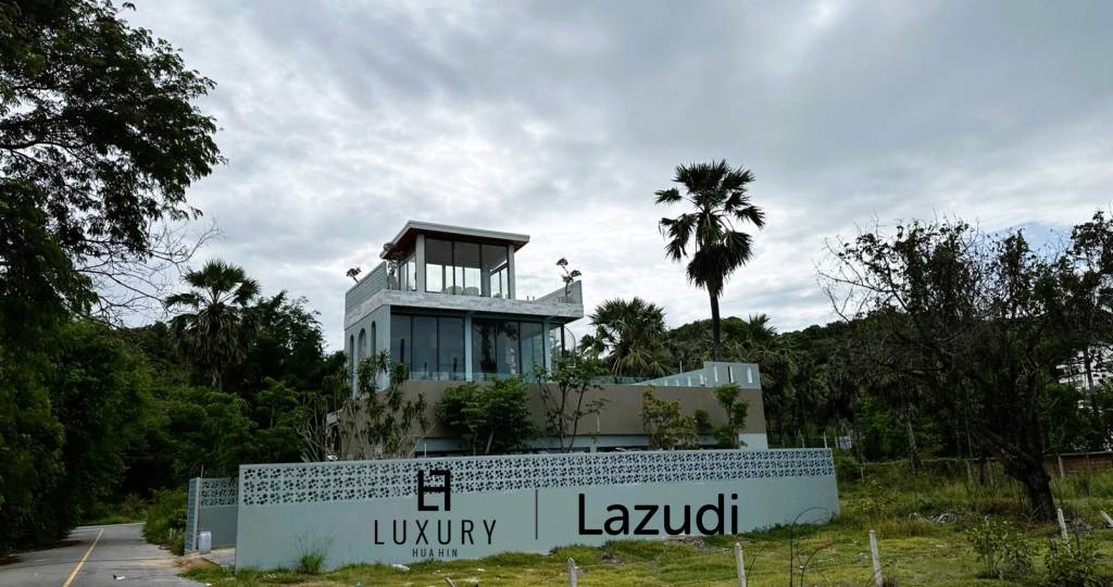 Khao Tao Luxury Pool Villa 4 Bedroom – Steps from the Beach