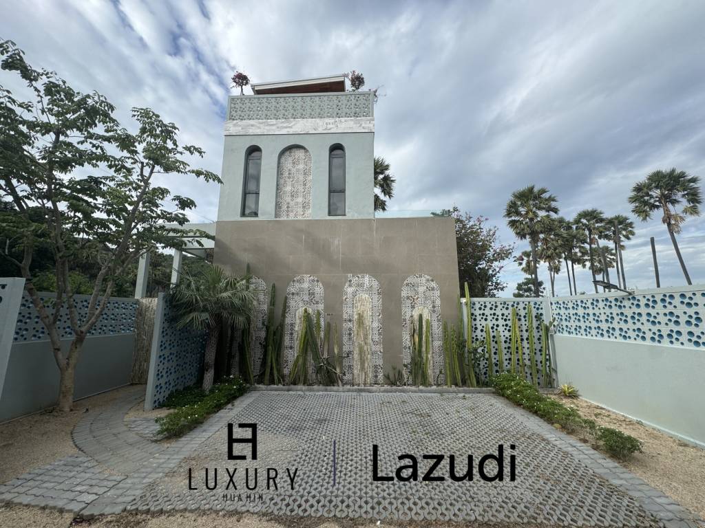 Khao Tao Luxury Pool Villa 4 Bedroom – Steps from the Beach