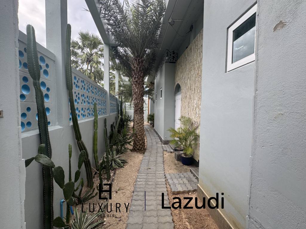 Khao Tao Luxury Pool Villa 4 Bedroom – Steps from the Beach