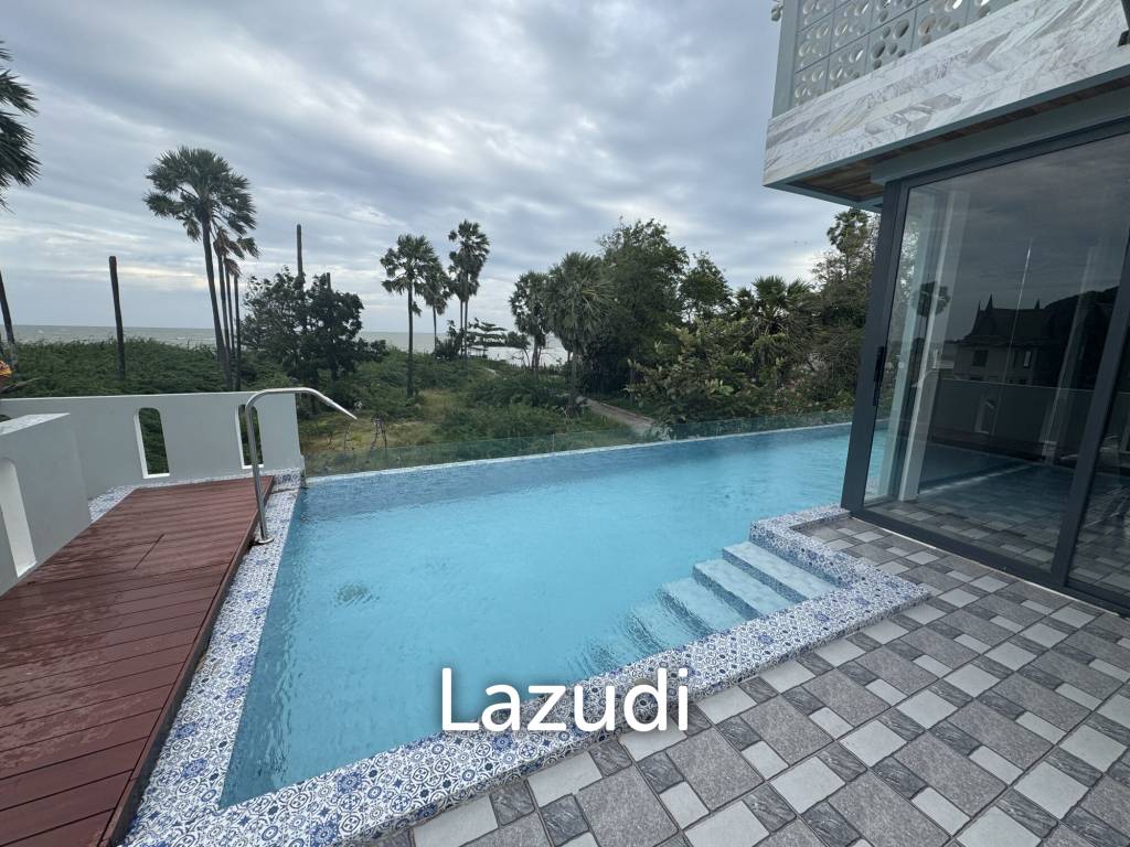 Khao Tao Luxury Pool Villa 4 Bedroom – Steps from the Beach