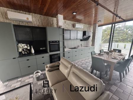 Khao Tao Luxury Pool Villa 4 Bedroom – Steps from the Beach