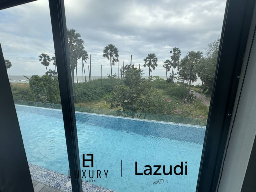 Khao Tao Luxury Pool Villa 4 Bedroom – Steps from the Beach