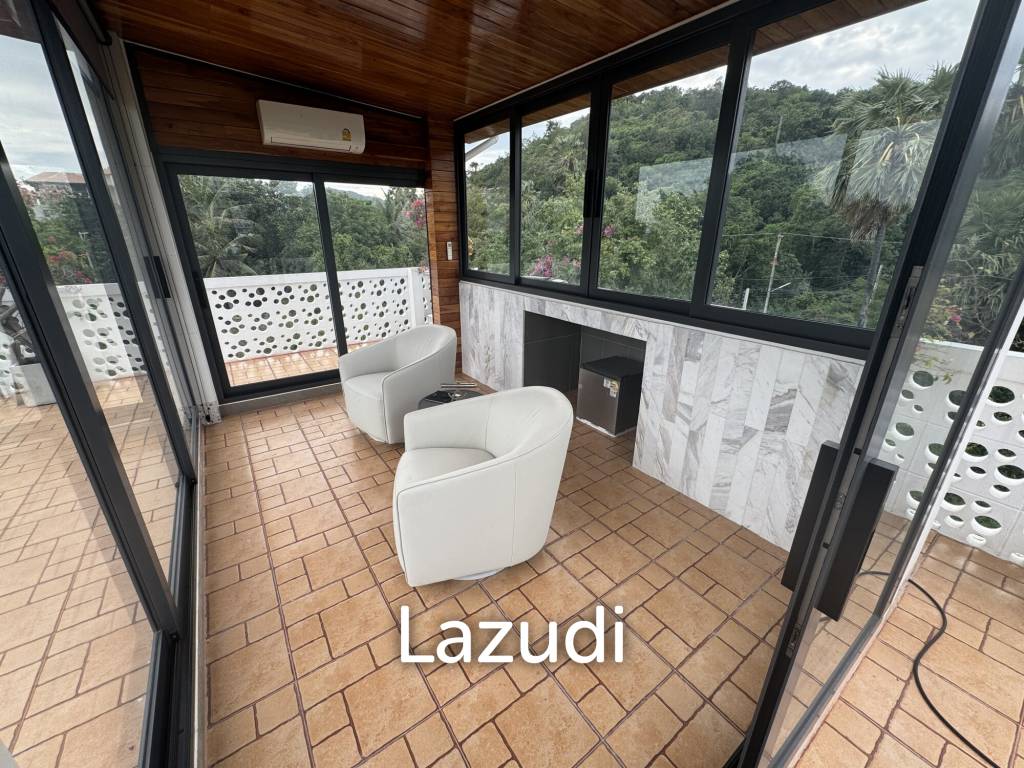 Khao Tao Luxury Pool Villa 4 Bedroom – Steps from the Beach