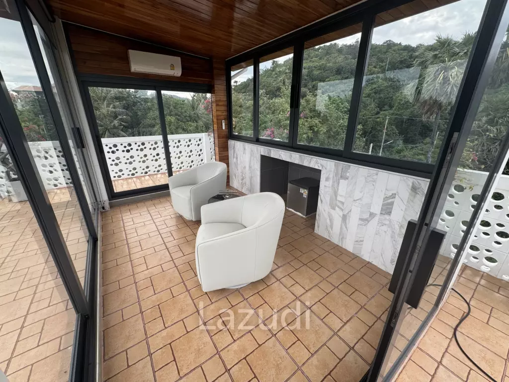 Khao Tao Luxury Pool Villa 4 Bedroom – Steps from the Beach