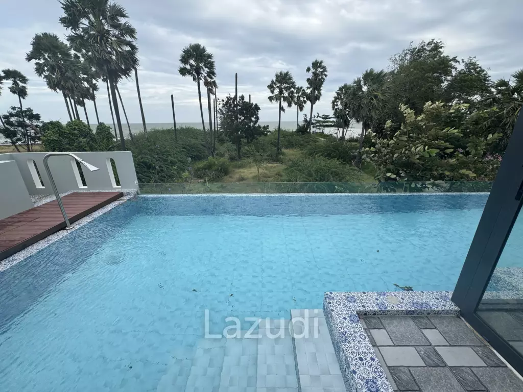 Khao Tao Luxury Pool Villa 4 Bedroom – Steps from the Beach