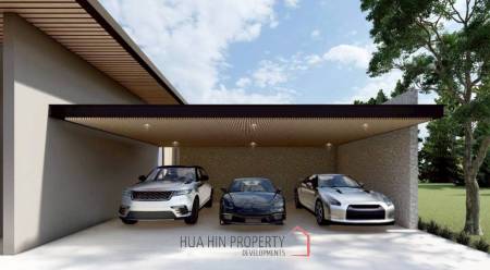 Modern 4-Bedroom Villa with Pool in Thap Tai Hua Hin