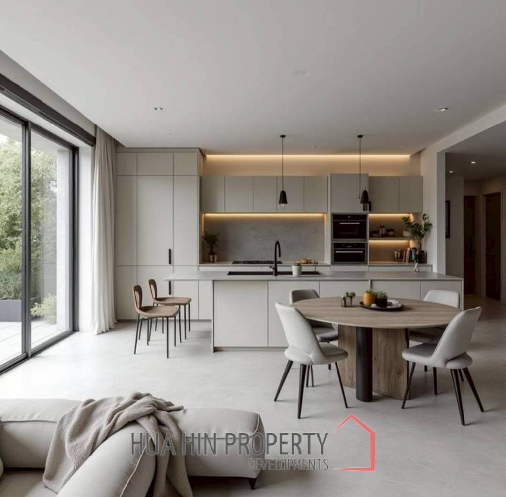 Modern 4-Bedroom Villa with Pool in Thap Tai Hua Hin