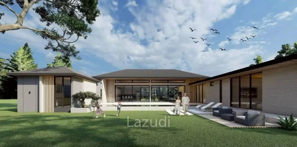 Modern 4-Bedroom Villa with Pool in Thap Tai Hua Hin