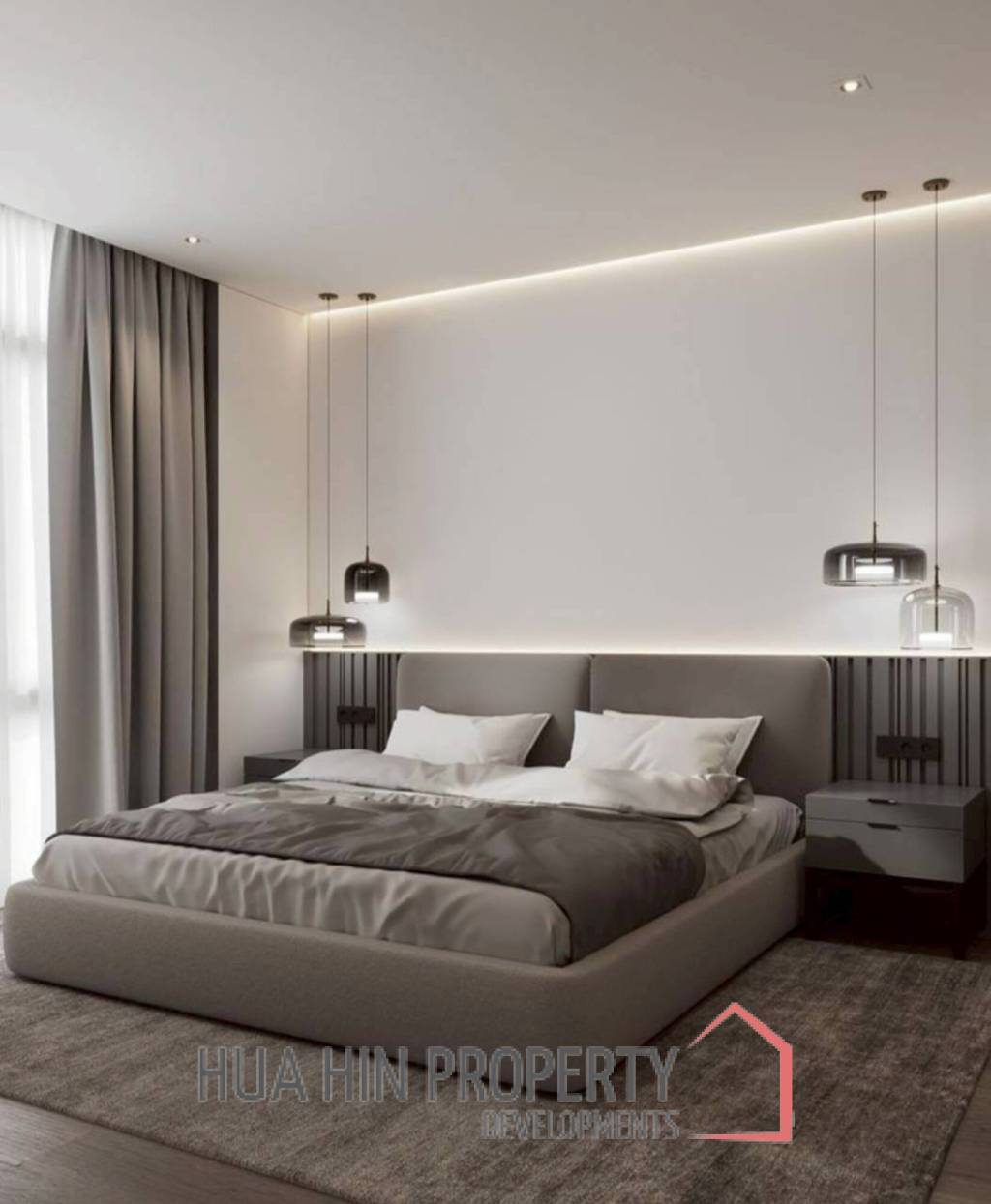 Modern 4-Bedroom Villa with Pool in Thap Tai Hua Hin