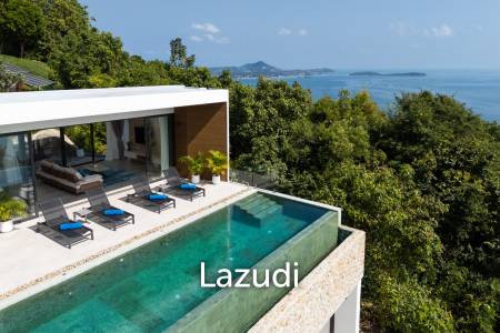 Architectural Masterpiece with Ocean Views in Chaweng Noi