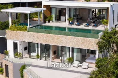 Architectural Masterpiece with Ocean Views in Chaweng Noi