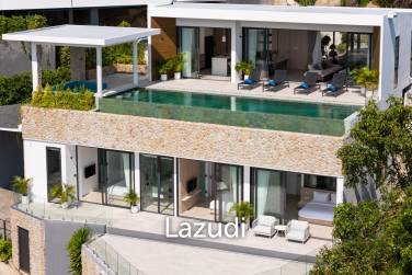 Architectural Masterpiece with Ocean Views in Chaweng Noi