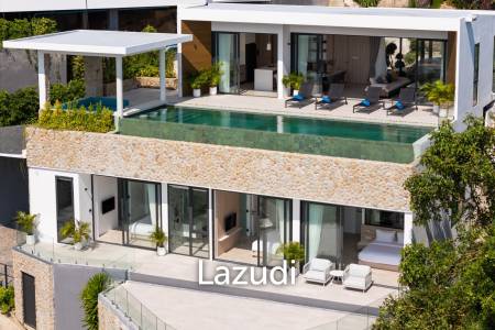 Architectural Masterpiece with Ocean Views in Chaweng Noi