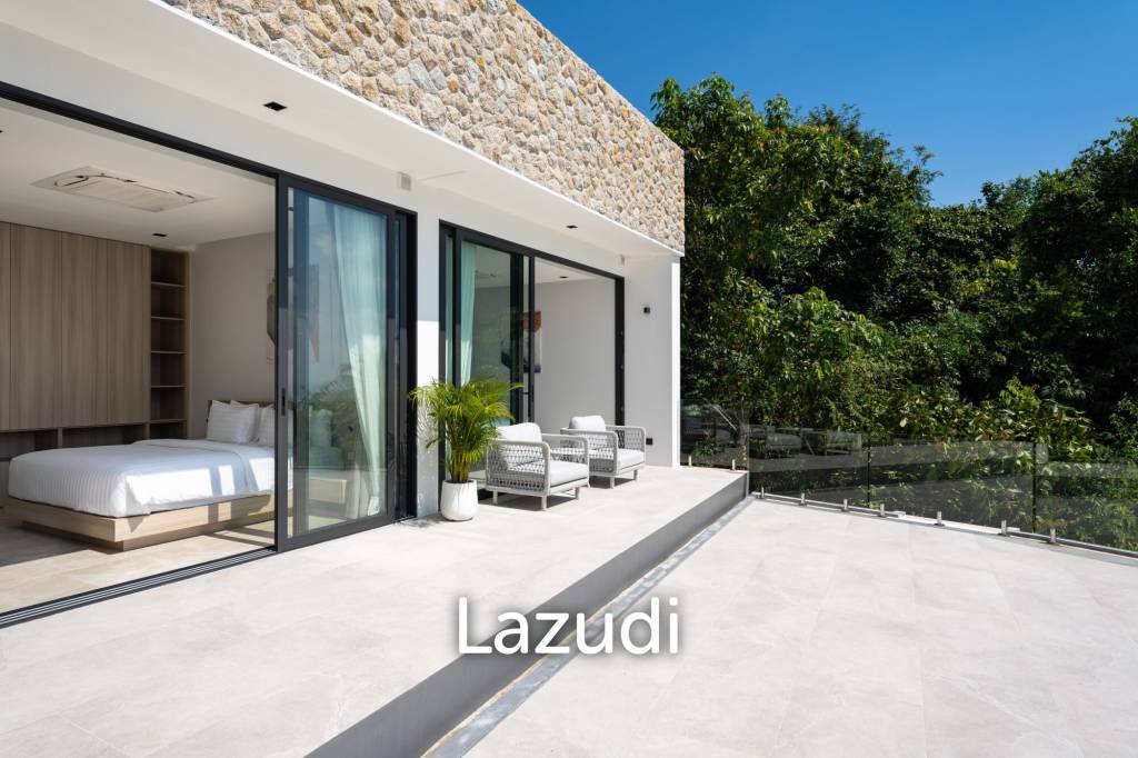 Architectural Masterpiece with Ocean Views in Chaweng Noi