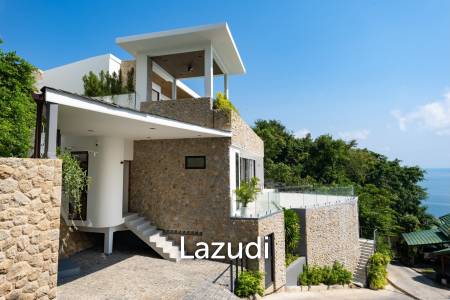 Architectural Masterpiece with Ocean Views in Chaweng Noi