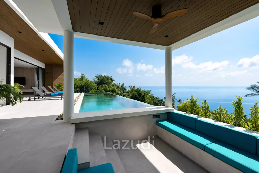 Architectural Masterpiece with Ocean Views in Chaweng Noi