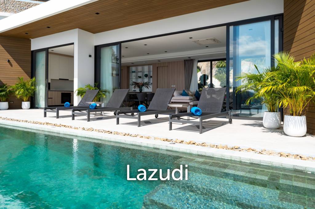 Architectural Masterpiece with Ocean Views in Chaweng Noi