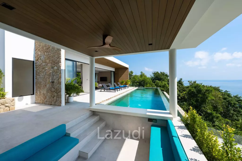 Architectural Masterpiece with Ocean Views in Chaweng Noi