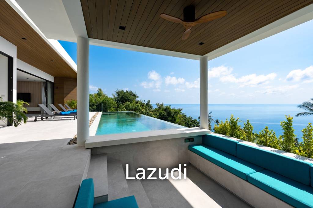 Architectural Masterpiece with Ocean Views in Chaweng Noi