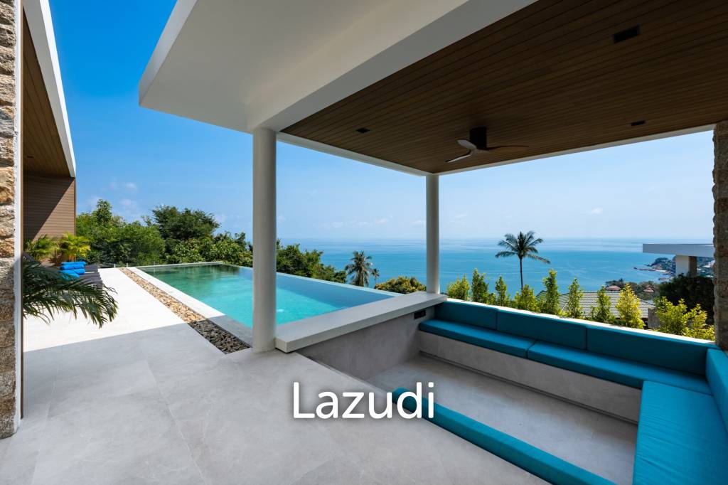 Architectural Masterpiece with Ocean Views in Chaweng Noi