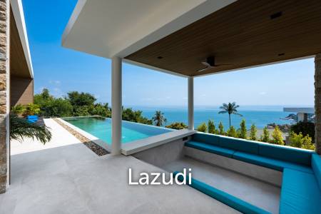 Architectural Masterpiece with Ocean Views in Chaweng Noi