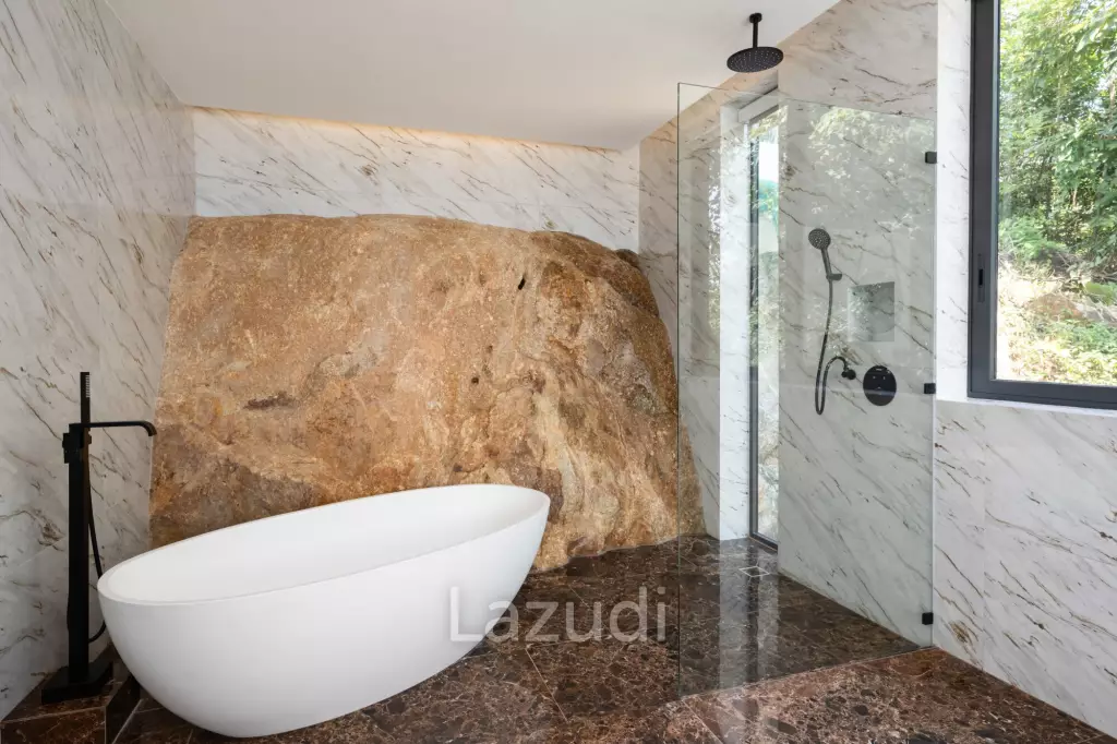 Architectural Masterpiece with Ocean Views in Chaweng Noi
