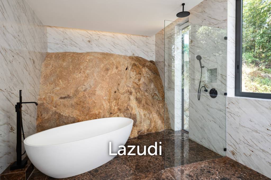 Architectural Masterpiece with Ocean Views in Chaweng Noi