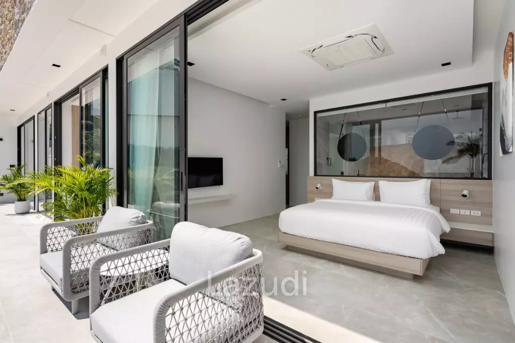 Architectural Masterpiece with Ocean Views in Chaweng Noi