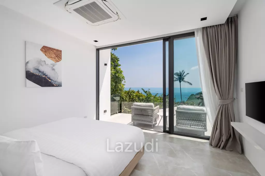 Architectural Masterpiece with Ocean Views in Chaweng Noi