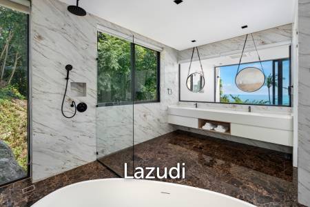 Architectural Masterpiece with Ocean Views in Chaweng Noi